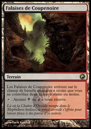 Cicatrices de Mirrodin - Falaises de Coupenoire