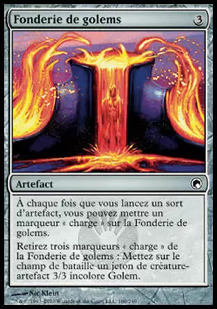 Cicatrices de Mirrodin - Fonderie de golems