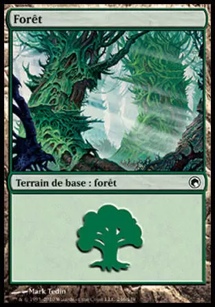Cicatrices de Mirrodin - Forêt