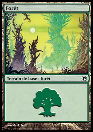 Cicatrices de Mirrodin - Forêt