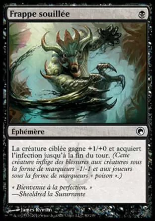 Cicatrices de Mirrodin - Frappe souillée