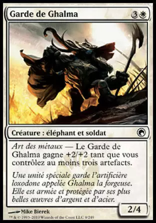 Cicatrices de Mirrodin - Garde de Ghalma