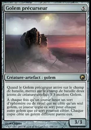 Cicatrices de Mirrodin - Golem précurseur