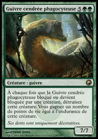 Cicatrices de Mirrodin - Guivre cendrée phagocyteuse