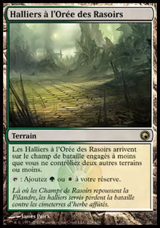 Cicatrices de Mirrodin - Halliers à l\'Orée des Rasoirs