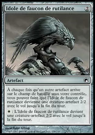 Cicatrices de Mirrodin - Idole de faucon de rutilance