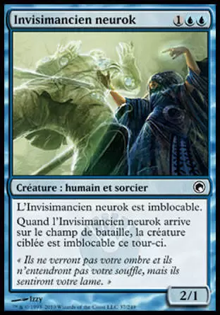 Cicatrices de Mirrodin - Invisimancien Neurok