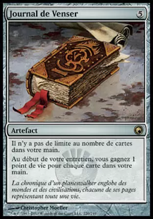 Cicatrices de Mirrodin - Journal de Venser