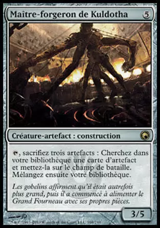 Cicatrices de Mirrodin - Maître-forgeron de Kuldotha