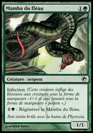 Cicatrices de Mirrodin - Mamba du fléau