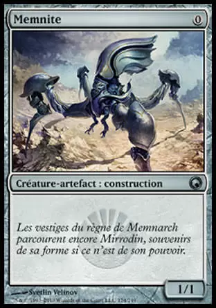 Cicatrices de Mirrodin - Memnite
