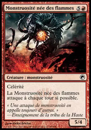 Cicatrices de Mirrodin - Monstruosité née des flammes