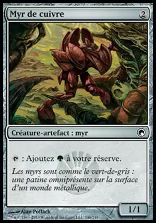 Cicatrices de Mirrodin - Myr de cuivre
