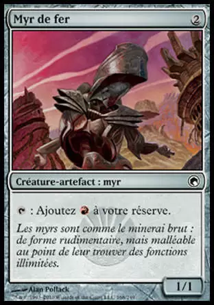 Cicatrices de Mirrodin - Myr de fer