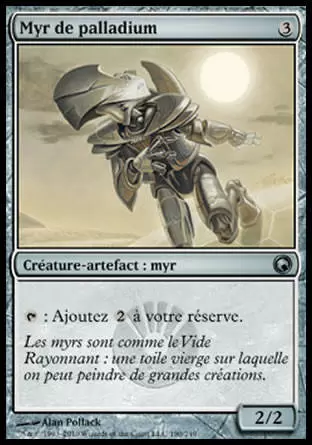 Cicatrices de Mirrodin - Myr de palladium