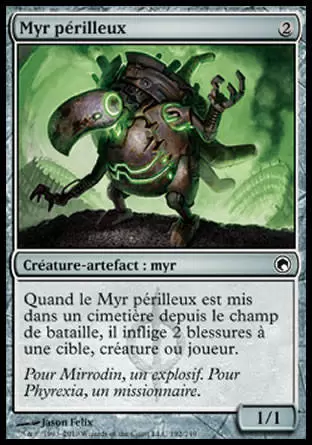 Cicatrices de Mirrodin - Myr périlleux