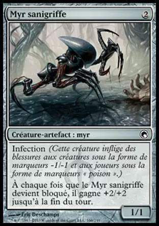 Cicatrices de Mirrodin - Myr sanigriffe
