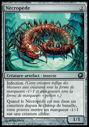 Cicatrices de Mirrodin - Necropède
