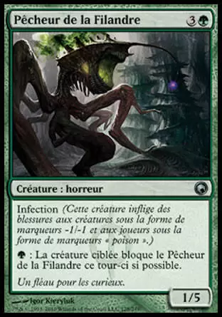Cicatrices de Mirrodin - Pêcheur de la Filandre