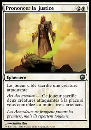 Cicatrices de Mirrodin - Prononcer la justice