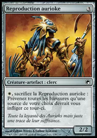 Cicatrices de Mirrodin - Reproduction aurioke