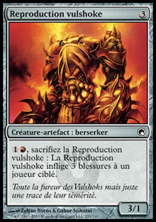 Cicatrices de Mirrodin - Reproduction vulshoke