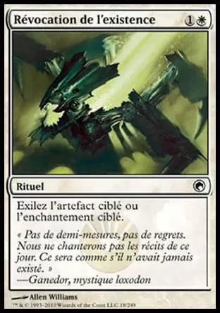 Cicatrices de Mirrodin - Révocation de l\'existence