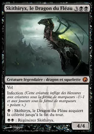 Cicatrices de Mirrodin - Skithiryx, le Dragon du Fléau