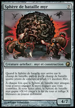 Cicatrices de Mirrodin - Sphère de bataille myr