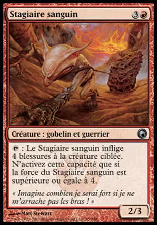 Cicatrices de Mirrodin - Stagiaire sanguin