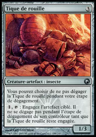 Cicatrices de Mirrodin - Tique de rouille