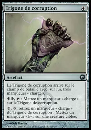 Cicatrices de Mirrodin - Trigone de corruption