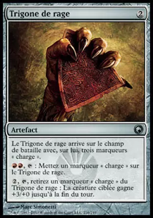 Cicatrices de Mirrodin - Trigone de rage