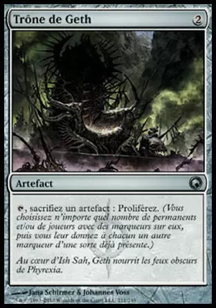 Cicatrices de Mirrodin - Trône de Geth