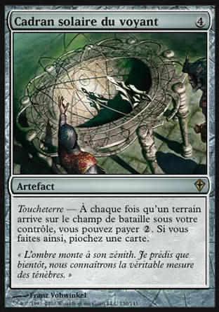 Worldwake - Cadran solaire du voyant