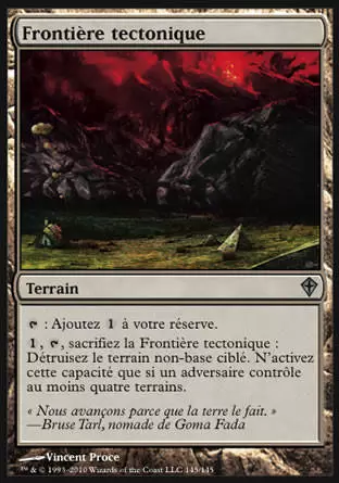 Worldwake - Frontière tectonique