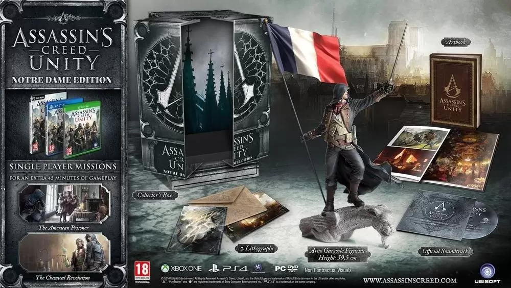 UBI Collectibles - Assassin\'s Creed Unity - Notre Dame Edition