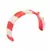 Headband Red and White