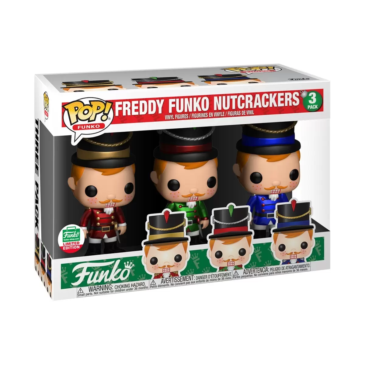 POP! Funko - Freddy Funko Nutcrackers 3 Pack