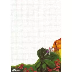 Feuille Diddl format A4 n°10