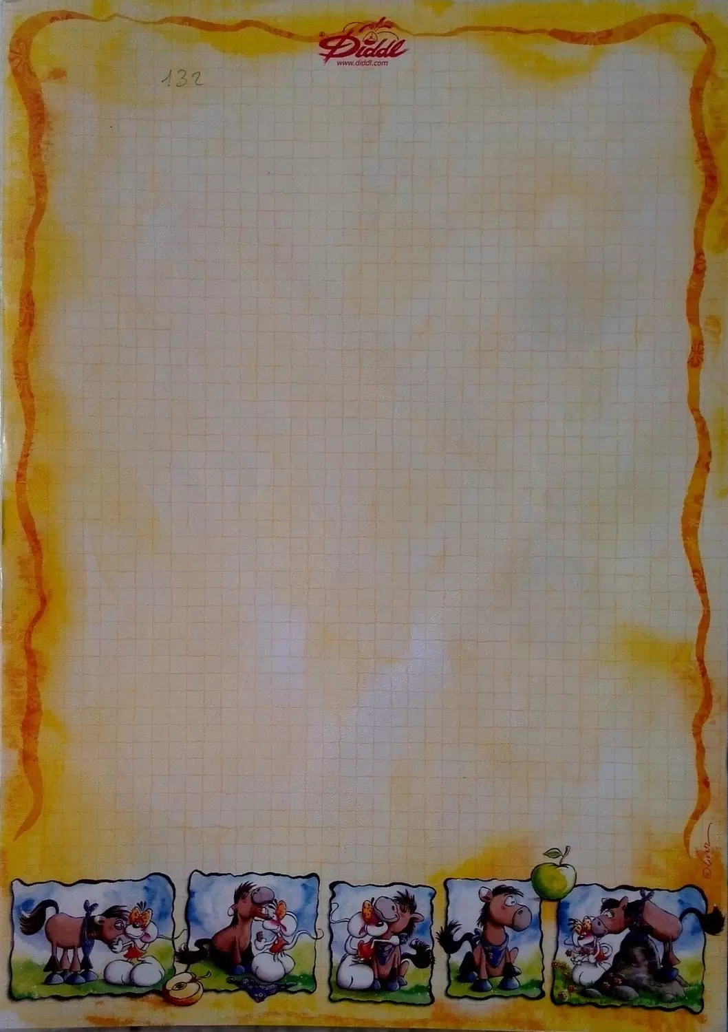 Feuilles A4 - Feuille Diddl format A4 n°132