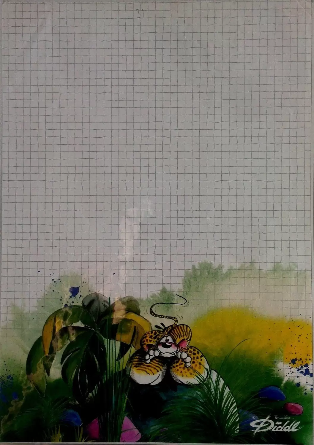 A4 Sheets - Feuille Diddl format A4 n°31