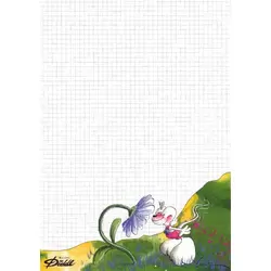 Feuille Diddl format A4 n°4