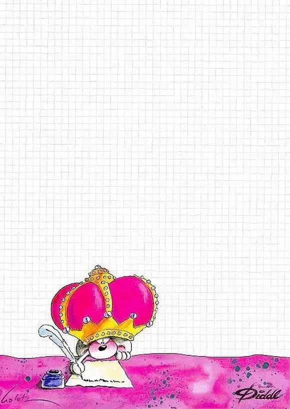 A4 Sheets - Feuille Diddl format A4 n°5
