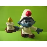 Smurf Candle Brown shoes