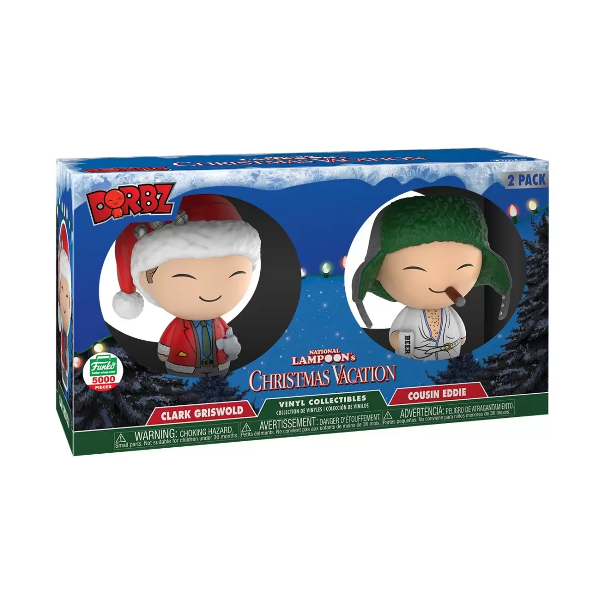Dorbz - Christmas Vacation - Clark Griswold and Cousin Eddie 2 Pack