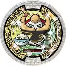 Yo-Tunes Yo-kai medals - Donbries Come True (Pride Shrimp - Wotchagot)