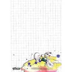 Feuille Diddl format A6 n°12