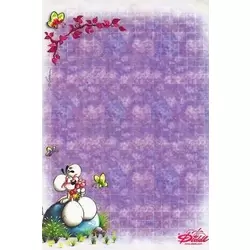 Feuille Diddl format A6 n°147
