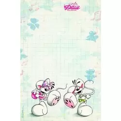 Feuille Diddl format A6 n°152